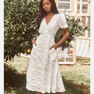 Brand new with tags Lulu’s white dress